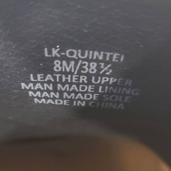 Black Leather Ankle Boots - Picture 8 of 10